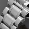 Slim Design Mechanical Watch Men Stainless Steel Sapphire Glass Business