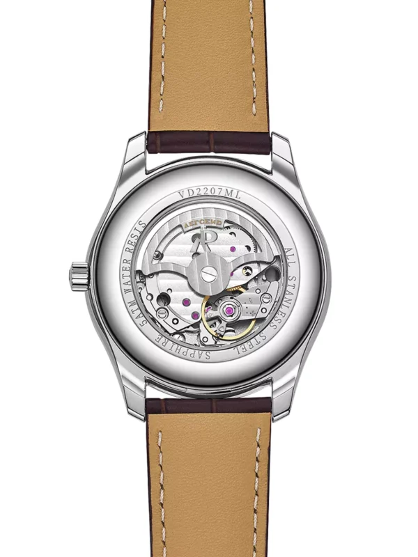Unisex Luxury Mechanical Watch 10ATM Sapphire Glass Minimalist Design