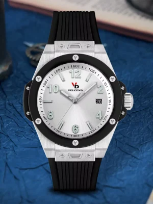 Japan NH35 Automatic Movement Watch Waterproof 100M Sapphire Crystal VD2209MP-WHITE
