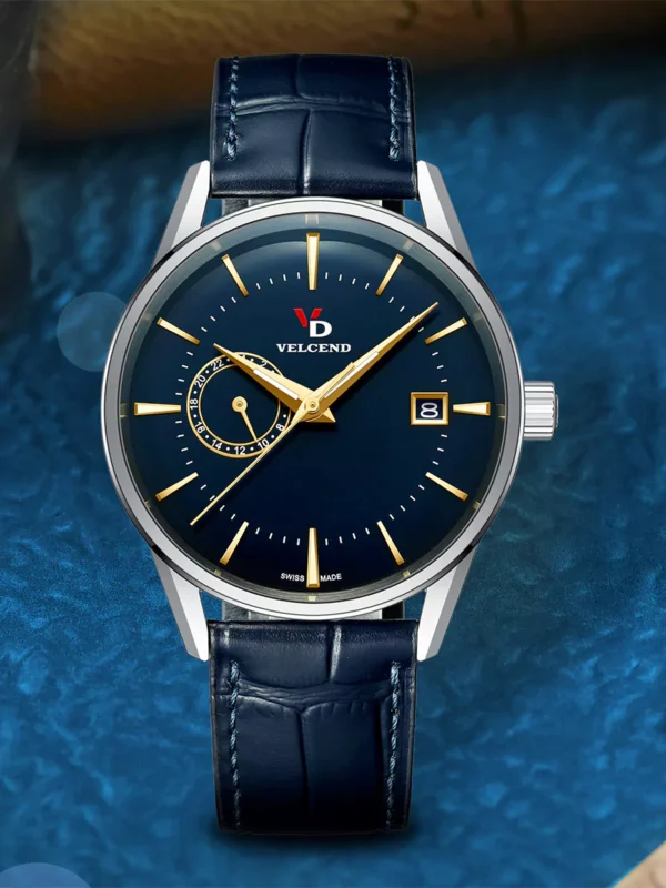 Luxury  Sapphire Glass Stainless Steel Mechanical Watch Waterproof 100M