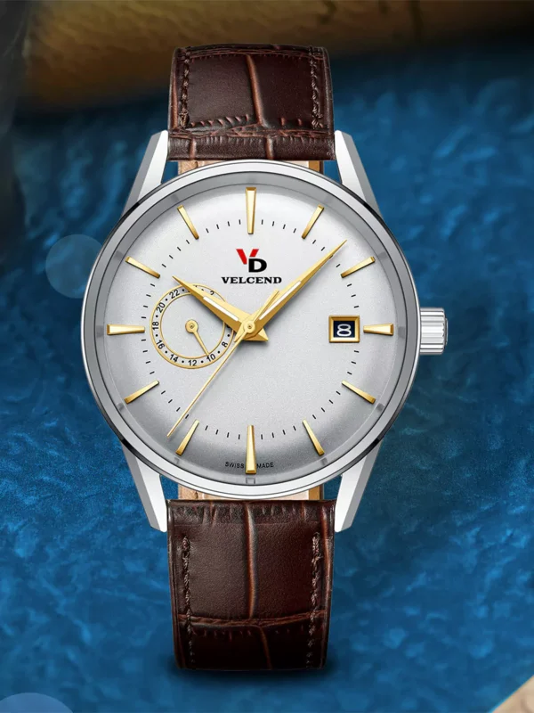 Luxury  Sapphire Glass Stainless Steel Mechanical Watch Waterproof 100M