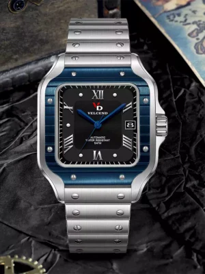 Mechanical Watch Men Automatic Movement Waterproof 100M Sapphire Glass