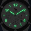 Custom Luxury Man  Calendar Mechanical Watch Luminous Pointer