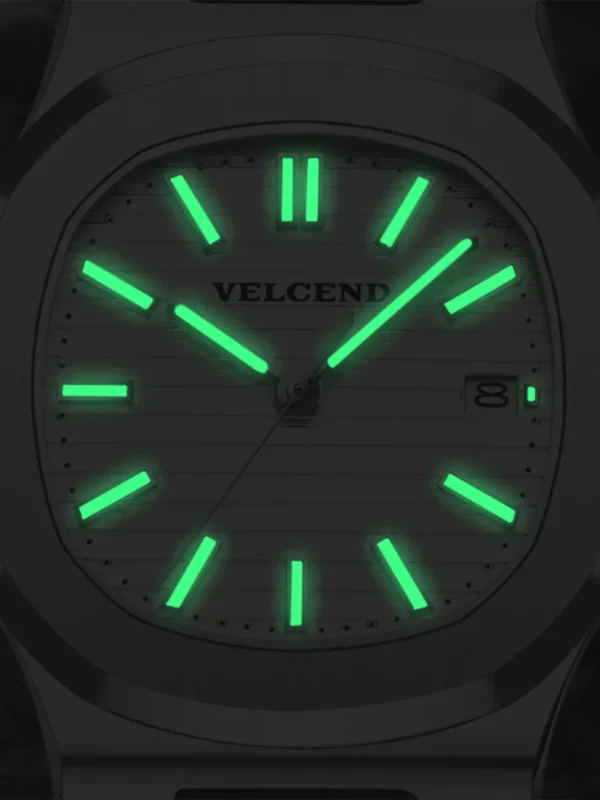 Japan 9015 Automatic Movement Anti-Scratch Watch Waterproof 100M Sapphire Crystal