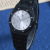 Pure Black Stainless Steel VJ12 Elegant Watch for Women 38mm VD2201LS