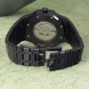 Pure Black Stainless Steel Seiko NH35 Mechanical Watch for Men 42mm VD2201MSB