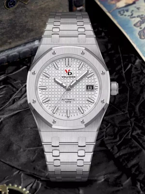 Seiko NH35 Automatic Mechanical Men's Watch Business Style Luxury Watch VD2201MS-WT