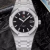 100 Deep Waterproof 42mm Automatic Mechanical Men's Watch Business Style VD2201MS-BK