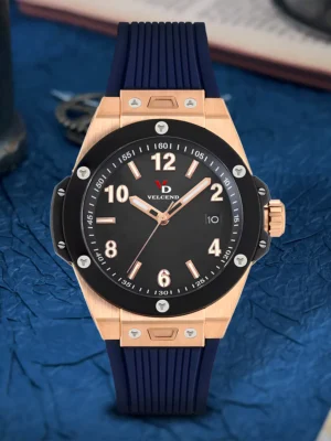 Japan NH35 Automatic Movement Watch Waterproof 100M Sapphire Crystal VD2209MP-BE-BK
